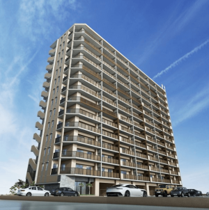 アルファステイツ北谷ヒルズ　外観完成予想図1