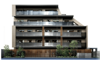 オープンレジデンシア吉祥寺本町コート　外観完成予想図