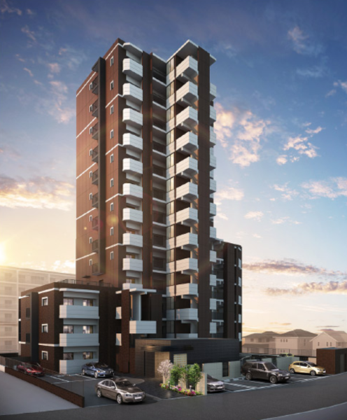 ファイル:グリーンヒル古国府駅前レジデンス 外観（北側）完成予想CG.png