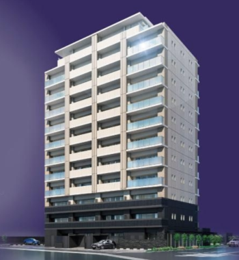 サーパス城東小ウエストスクエア　外観完成予想図