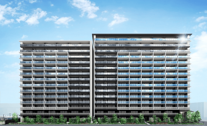 ファイル:シティテラス高井田 外観完成予想図1.png