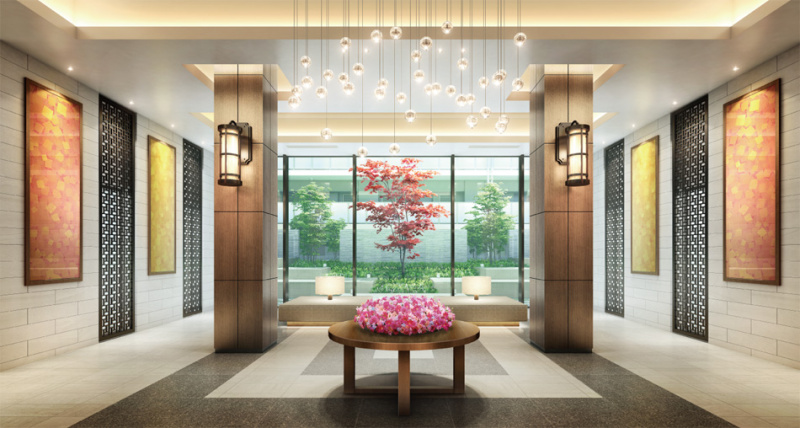 ファイル:ジオ千里中央 ザ・レジデンスエントランホール.jpg