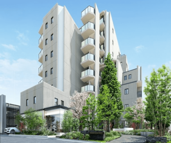 パークホームズ新小岩三丁目　外観完成予想図