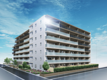 プラネスーペリア北新横浜　外観完成予想図