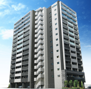 プレサンス ロジェ 広島駅南ザ・タワー　外観完成予想CG