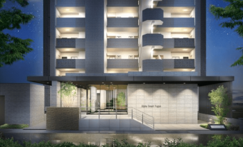 アルファスマート雄郡　エントランスアプローチ完成予想図