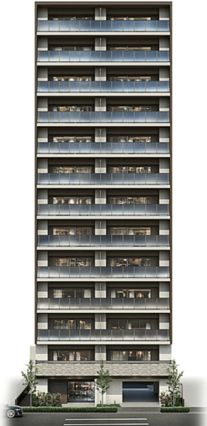 ガーラ・レジデンス葛西アヴェニュー　外観完成予想図