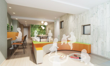 プライムパークス上大岡 ザ・レジデンス　集会室完成予想CG