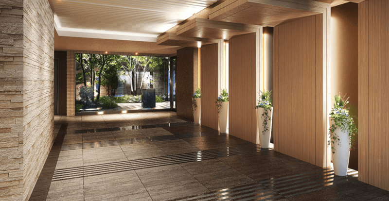 ファイル:プラウド日吉本町 エントランス完成予想CG.png