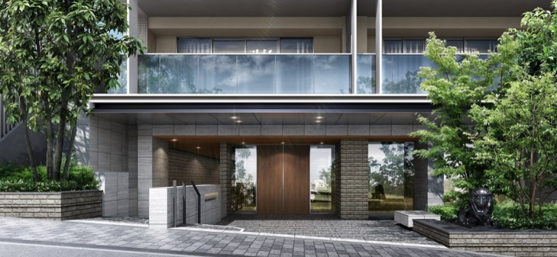 ファイル:ライオンズ宮前平マスターヒルズ エントランス完成予想図.png