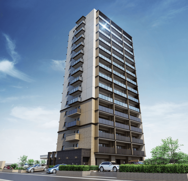 ファイル:Belles戸坂パークアヴェニュー 外観完成予想図.png