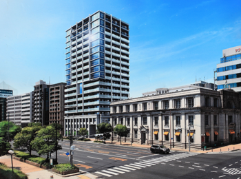 (仮称)ワコーレ神戸旧居留地タワープロジェクト　外観完成予想CG