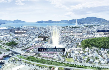 アルファステイツ下松桜町　周辺写真CG合成