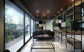 グランドキャッスル南小倉クラウド ピーク　ラウンジ完成予想図