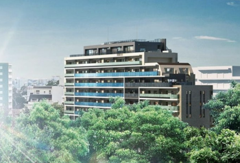 ザ・パークハウス 用賀プレイス 外観完成予想図1.png