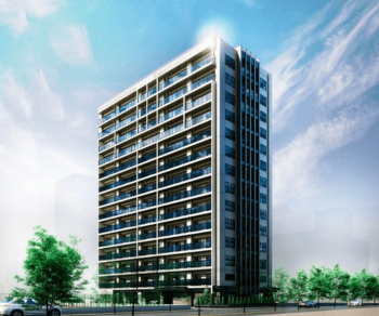 ファインシティアイム札幌琴似駅前　外観完成予想図