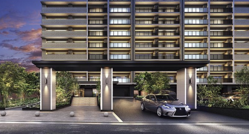 ファイル:プレサンス ロジェ 西九条パークフロント エントランスゲート完成予想図.png