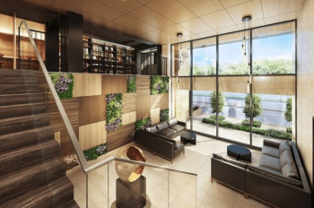 ポレスター昭和記念公園　ラウンジコーナー完成予想図