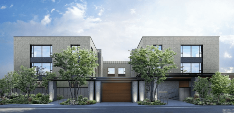 ファイル:サンウッド瀬田一丁目 外観完成予想図1.png