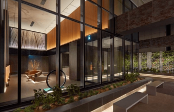 シエリアタワー仙台青葉通　エントランスアプローチ3