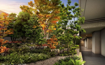 ソライエシティ ザ・パーク／ザ・ガーデン　中庭（ザ・ガーデン）完成予想図