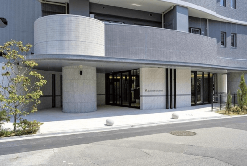 ファイル:ラシュレ北浜 エントエランスアプローチ.png