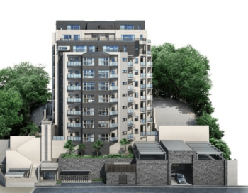 ウェルグラン姪浜マリナヒルズ　外観完成予想図