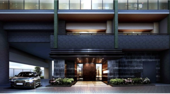 エクセレントシティ鎌ケ谷駅前　エントランスアプローチ完成予想図