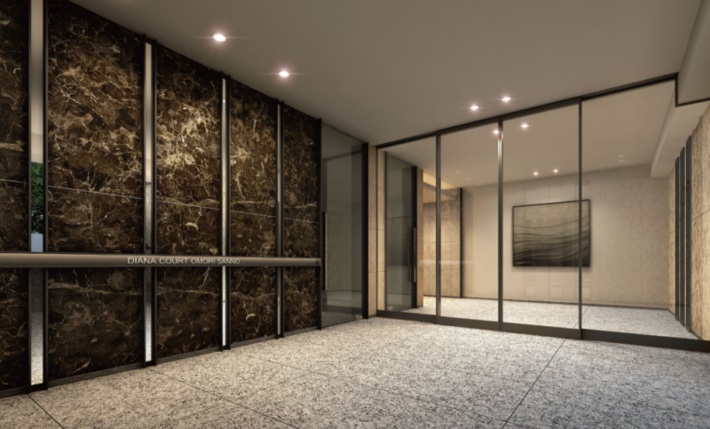 ファイル:ディアナコート大森山王 エントランスホール完成予想CG.png