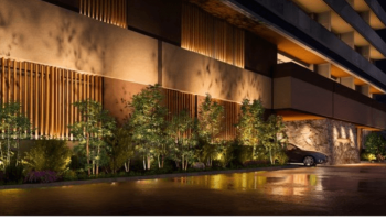 バウス平塚　エントエランスアプローチ完成予想図