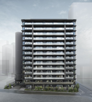 ローレルコート上前津　外観完成予想図2