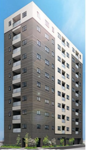 GREEN PARK 日本橋浜町公園　外観完成予想図