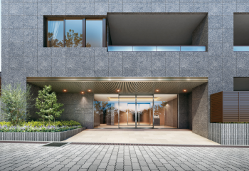 クオス港北ニュータウン ステーションヴィラ　エントランス完成予想CG