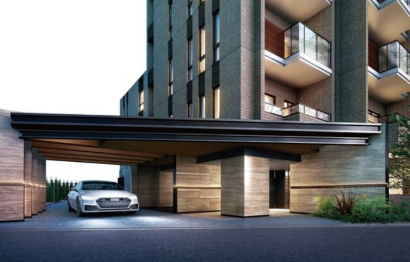 ファイル:ディアナコート三軒茶屋 エントランスアプローチ完成予想図.png