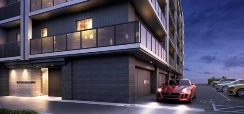 ファイル:ファインスクェア横浜綱島 エントランスアプローチ完成予想図.png