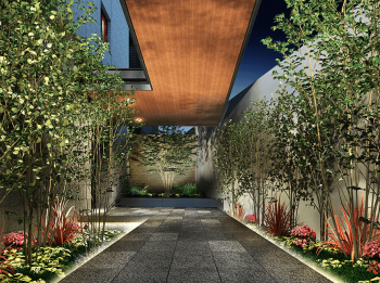 プラセシオン原　アプローチ完成予想図