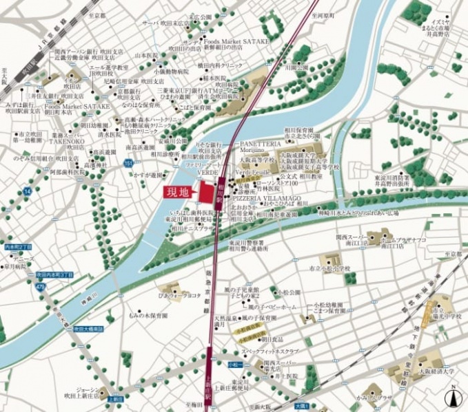 ファイル:現地案内図 相川161106.jpg