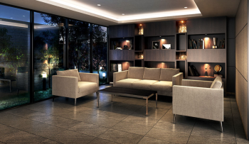 サーパス問屋町グランフォート　ラウンジ完成予想CG