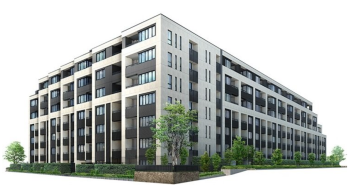 ザ・パークハウス 市谷加賀町レジデンス　外観完成予想図