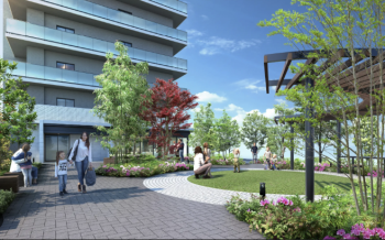 シャルマンフジ パーク＆リンクスEST　共用部完成予想図