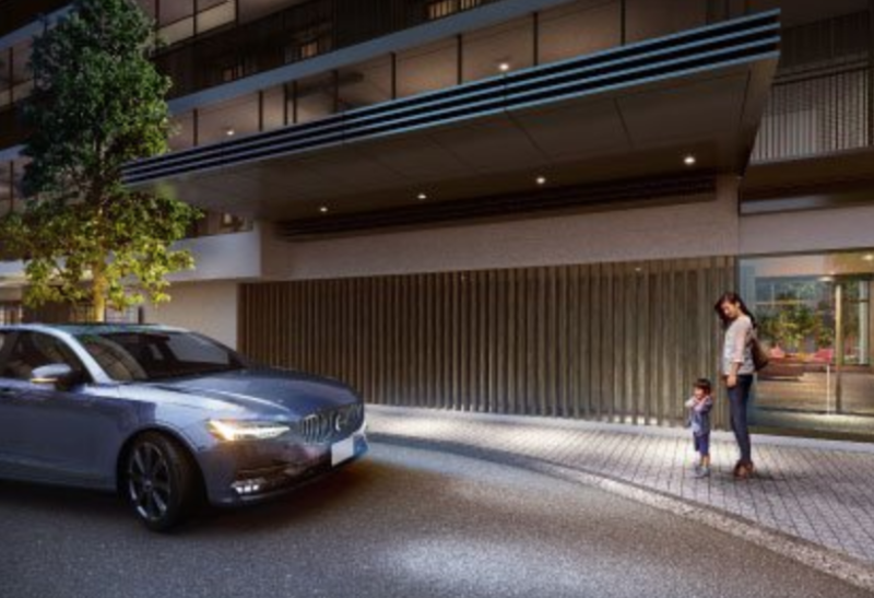 ファイル:ソライエシティ ザ・パーク／ザ・ガーデン 車寄せ（ザ・パーク）完成予想図.png