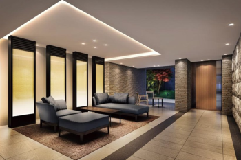 プラウド芦屋西蔵町　エントランスホール完成予想図