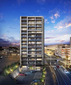 モアグレース赤池　外観完成予想CG