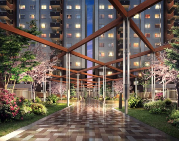 ル・ケレス栄町ツインレジデンス　ヴィラガーデン完成予想CG