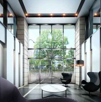 ヴェレーナグラン東戸塚　メインラウンジ完成予想図1