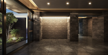 イノバス大濠公園　エントエランスホール完成予想図