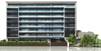 カサーレ鶴見イーストプレイス　外観完成予想図2