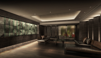 グランアッシュ山科御陵　エントランスロビー完成予想CG