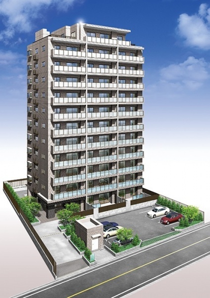 ファイル:グランイーグル南六郷サウスビュー 完成予想図 170131.jpg