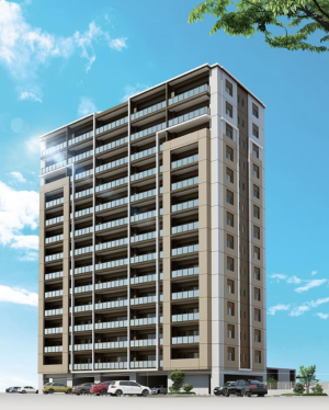 グランドパレス国分駅前　外観完成予想図1